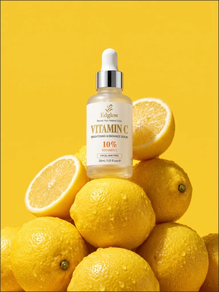Vitamin C Serum with fresh lemons - Edglow Skincare