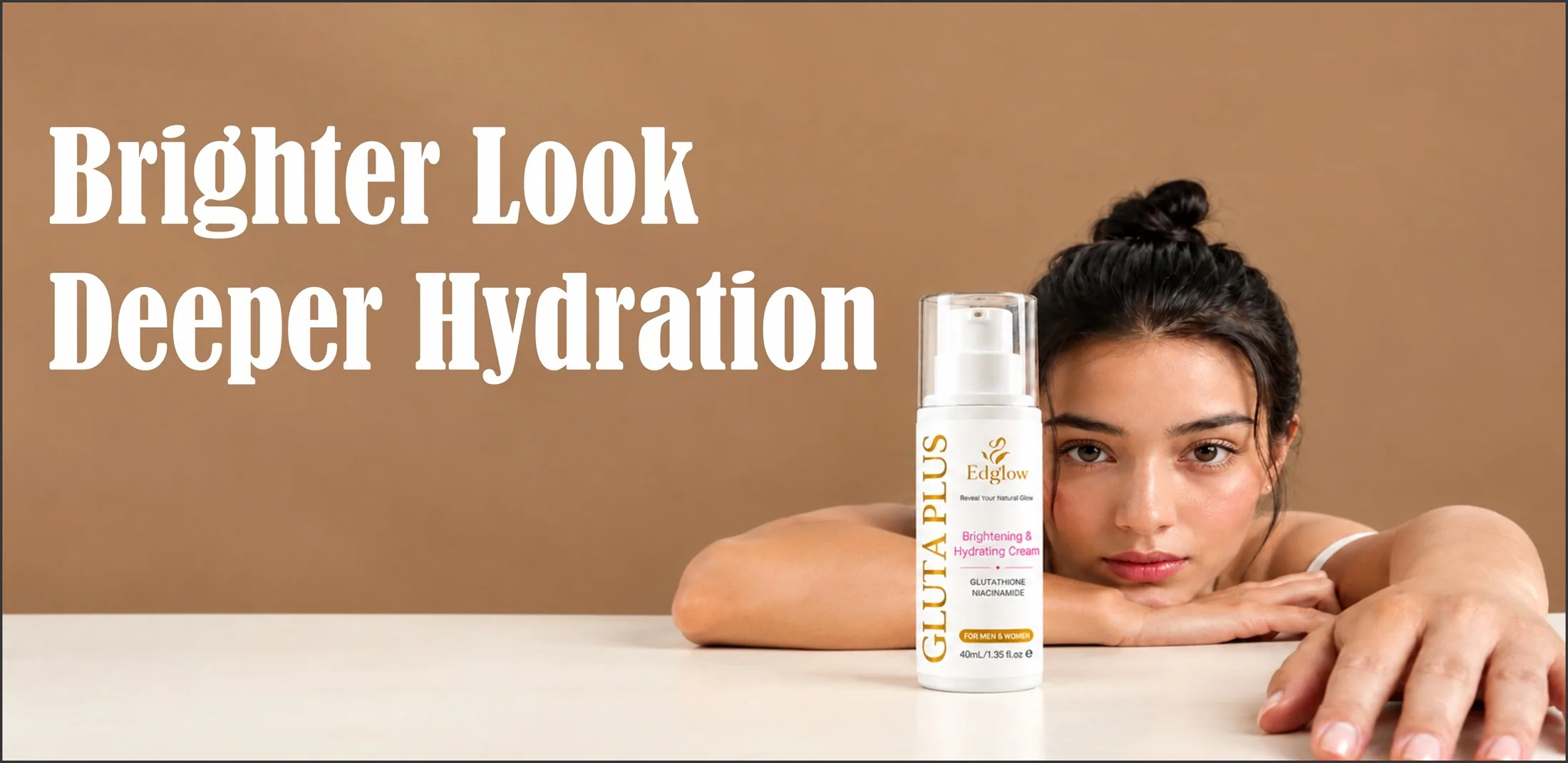 Gluta Plus Brightening & Hydrating Cream — Edglow Skincare