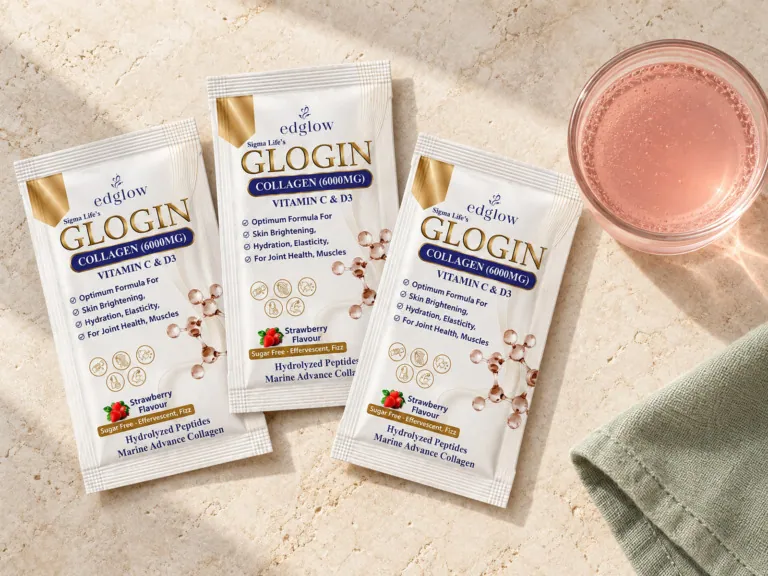 Glogin Collagen 6000MG, testimonial from Hina Raza